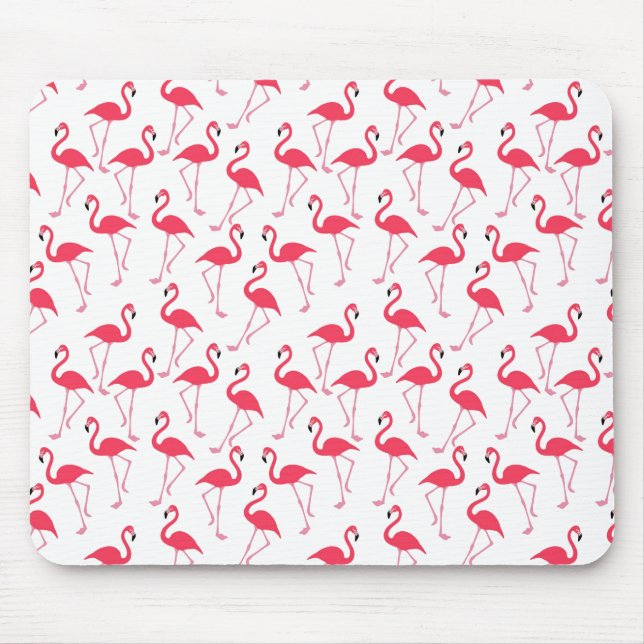 Flamingos Flimingos Mousepad (Vorne)