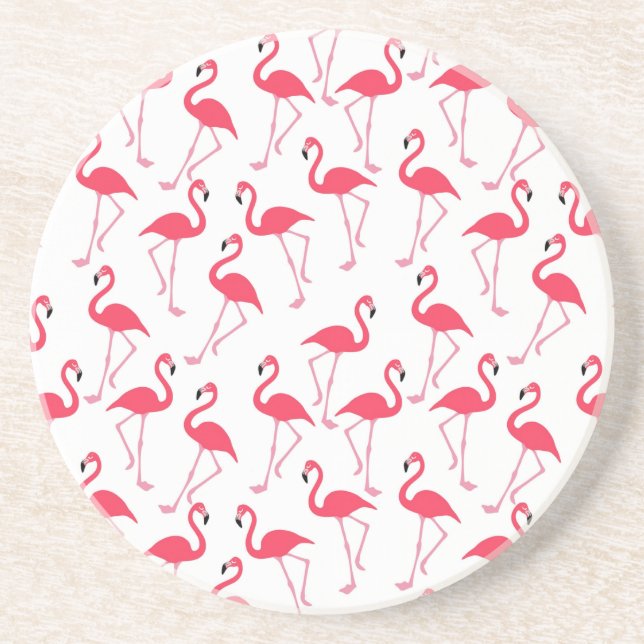 Flamingos Flimingos Untersetzer (Vorne)