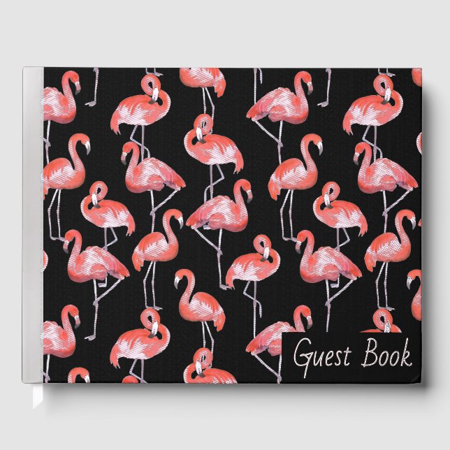 Flamingos  gästebuch (Vorderseite)