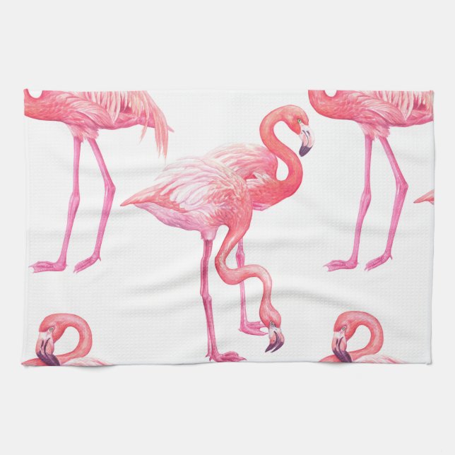 Flamingos Geschirrtuch (Horizontal)