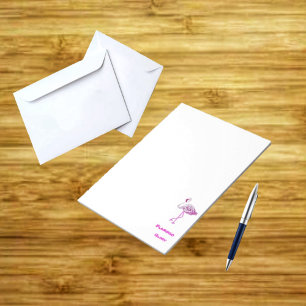 Flamingos Glory Notizblock