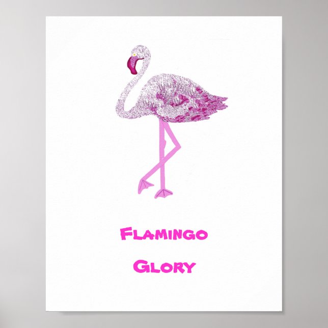 Flamingos Glory Poster (Vorne)