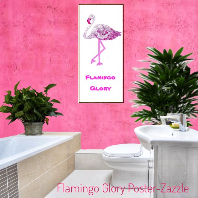 Flamingos Glory Poster (Von Creator hochgeladen)