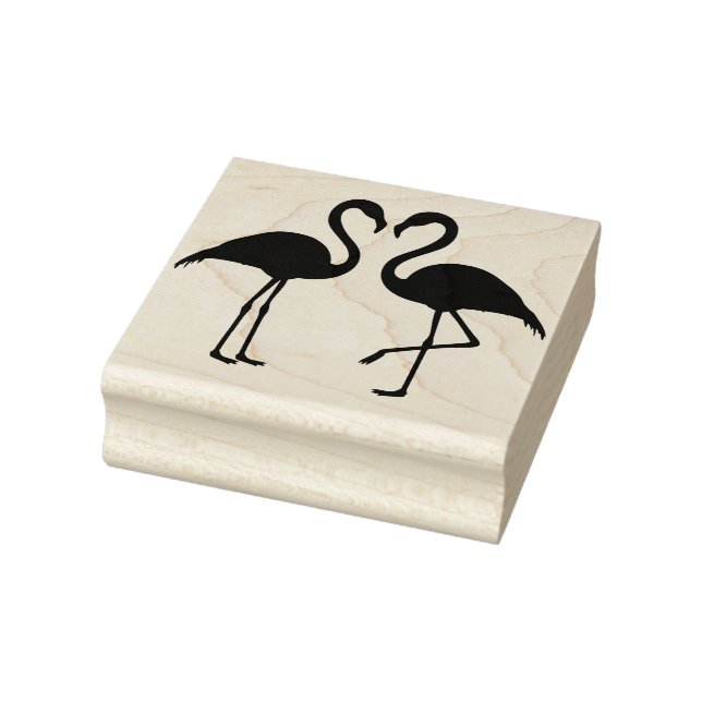 Flamingos Gummistempel (Stempel)