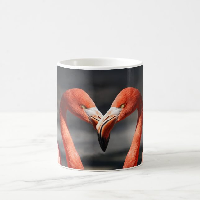 Flamingos in Liebe Kaffeetasse (Mittel)