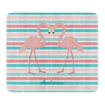 Flamingos in Liebe Personalisiert