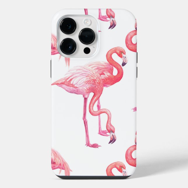 Flamingos iPhone Hülle (Rückseite)