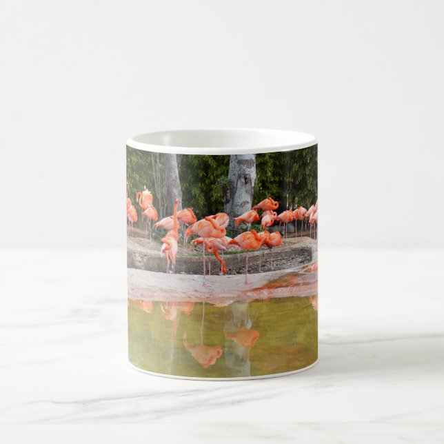 Flamingos Kaffeetasse (Mittel)