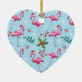 Flamingos Keramik Ornament