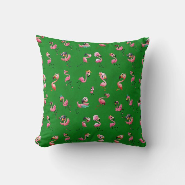 Flamingos Kissen (Vorderseite)