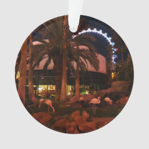 Flamingos, Las Vegas #3 Ornament