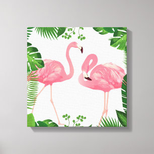 Flamingos Leinwanddruck