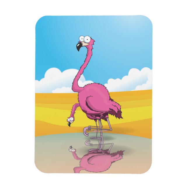 Flamingos Magnet (Vertikal)