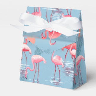 Flamingos Muster 1 Geschenkschachtel