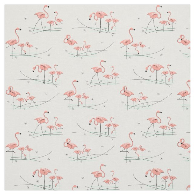 Flamingos Ocean Multi Stoff (Muster)