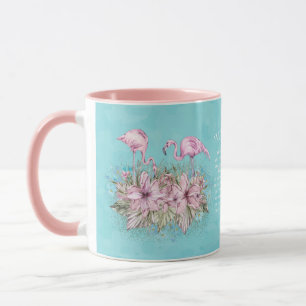 FLAMINGOS Personalisiert Tasse