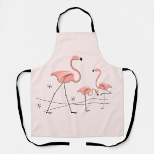 Flamingos Pink Trio 2 Schürze