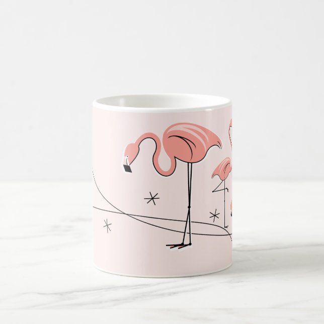 Flamingos Pink Trio 3 Tasse (Mittel)