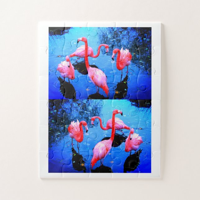 Flamingos Puzzle (Vertikal)