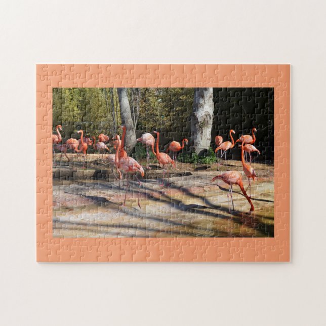 Flamingos Puzzle (Horizontal)