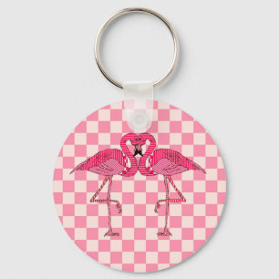Flamingos Schlüsselanhänger