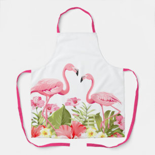 Flamingos Schürze
