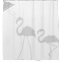 Flamingos Shadow Silhouette Shadow Buddies Dusche