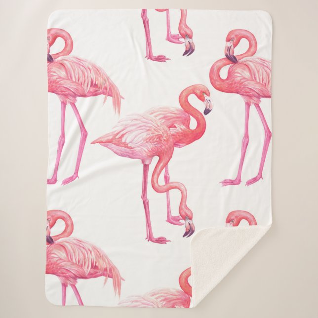 Flamingos Sherpadecke (Vorderseite)