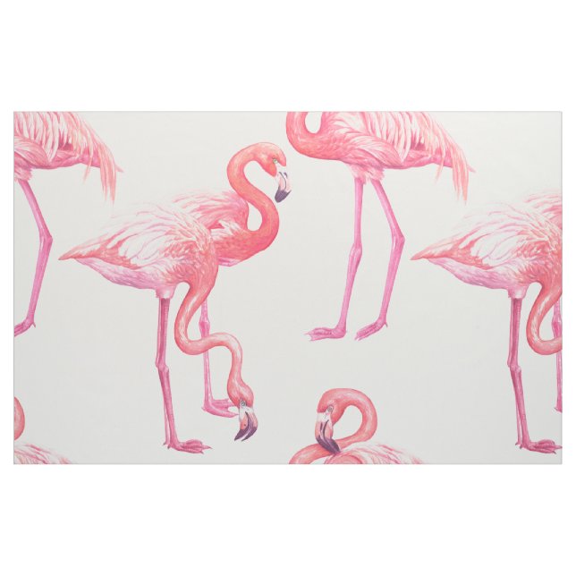 Flamingos Stoff (Fat Quarter (45,7 x 55,9 cm))