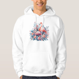 Flamingos Sublimation Hoodie