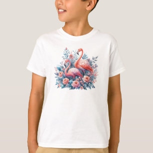 Flamingos Sublimation T-Shirt