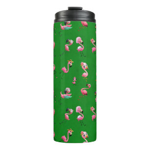 Flamingos Thermosbecher