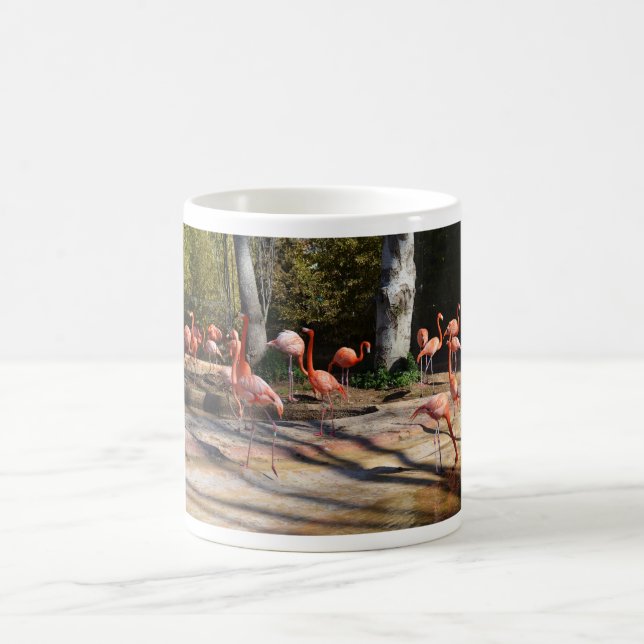 Flamingos-Tier Kaffeetasse (Mittel)