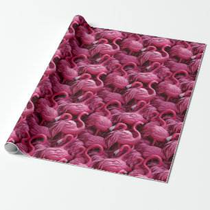 Flamingos Wrapping Paper Geschenkpapier
