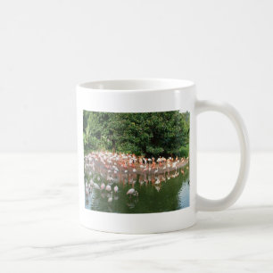 Flamingoschwarm Tasse
