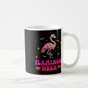 Flamingoween Flamingo Mummy Halloween Beängstigend Kaffeetasse