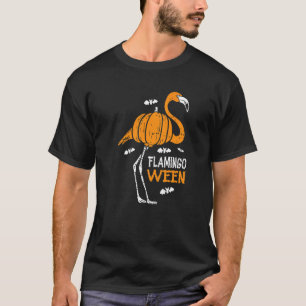 Flamingoween Trick oder Behandlung von VogelHallow T-Shirt