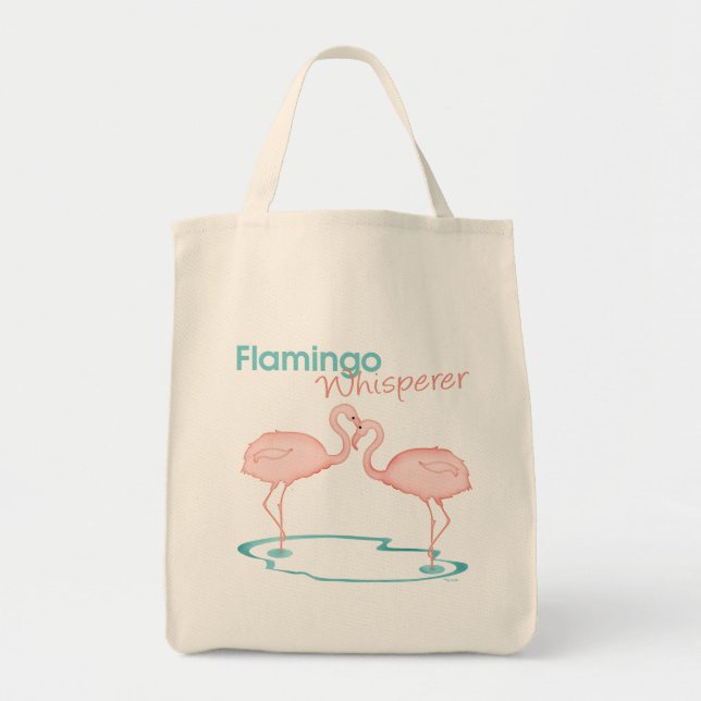 FlamingoWhisperer Tragetasche (Vorne)