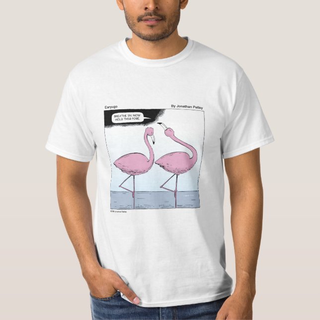 Flamingoyoga T-Shirt (Vorderseite)