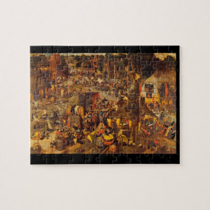 Flämische Fair', Pieter Brueghel_Dutch Meister Puzzle