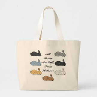 Flämische riesige Kaninchen-Taschen-Tasche Jumbo Stoffbeutel