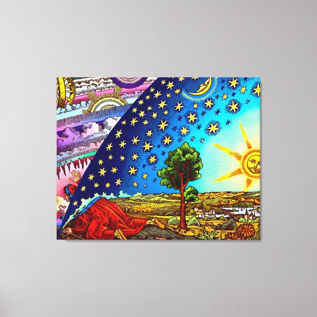 Flammarion Dome Canvas Print Leinwanddruck (Vorderseite)