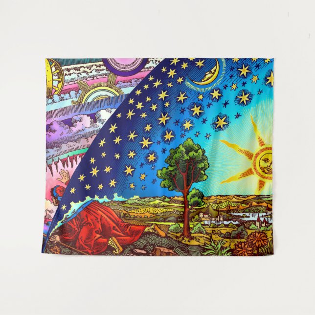 Flammarion Dome Tapestry Wandteppich (Vorderseite (Horizontal))