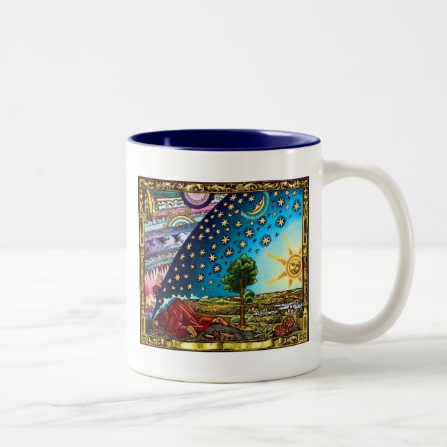 Flammarion Dome Tasse!! PHANTASTISCH Zweifarbige Tasse (Rechts)