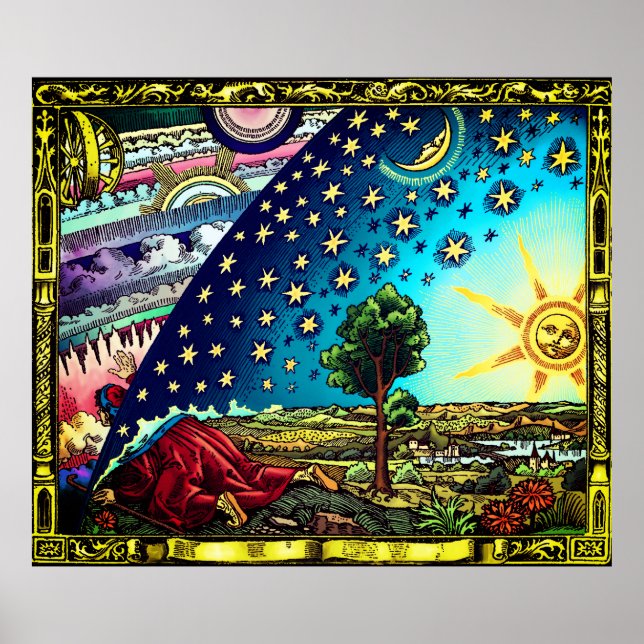 Flammarion Dome Tint Poster - Flacherdome (Vorne)