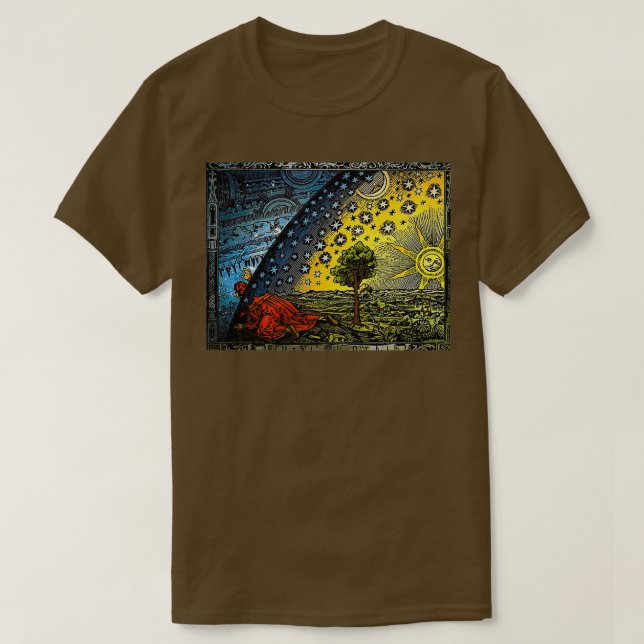 Flammarion-Gravur 1 T-Shirt (Design vorne)
