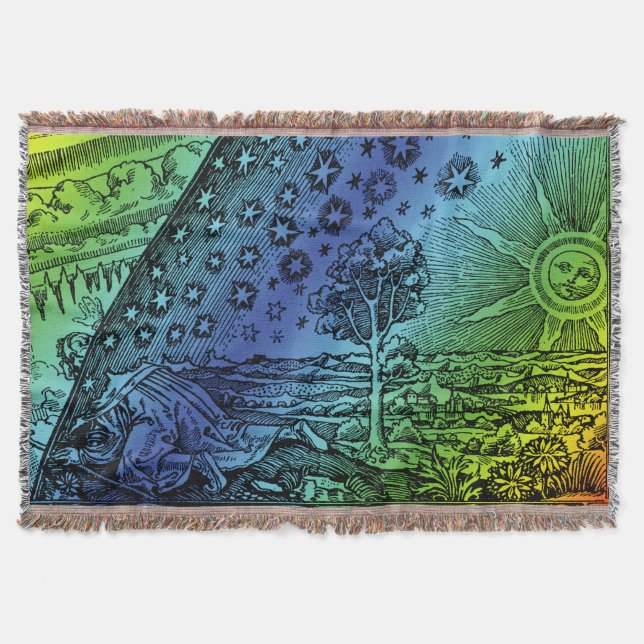 Flammarion Heaven and Earth Gravur Artwork Decke (Vorderseite)