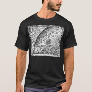 Flammarion Mittelalterliche Astrologie Flat Earth T-Shirt