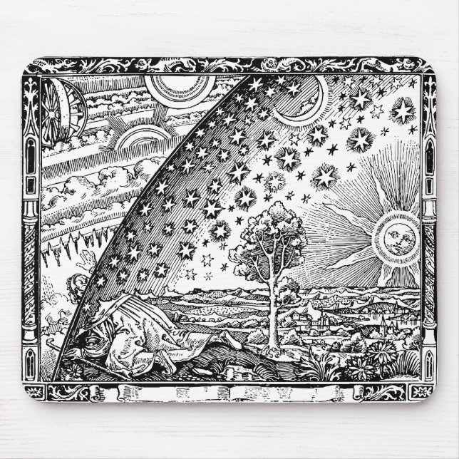 Flammarions Wanderer Mousepad (Vorne)