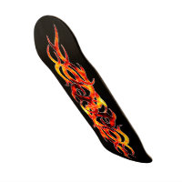 "Flamme auf" Skateboard-Plattform